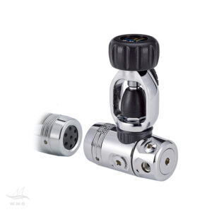 Regulador Atlas 1º Estágio Diafragma Balanceado Yoke (Selado)