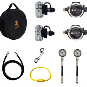 Kit Sidemount Atlas SD (diafragma balanceado)