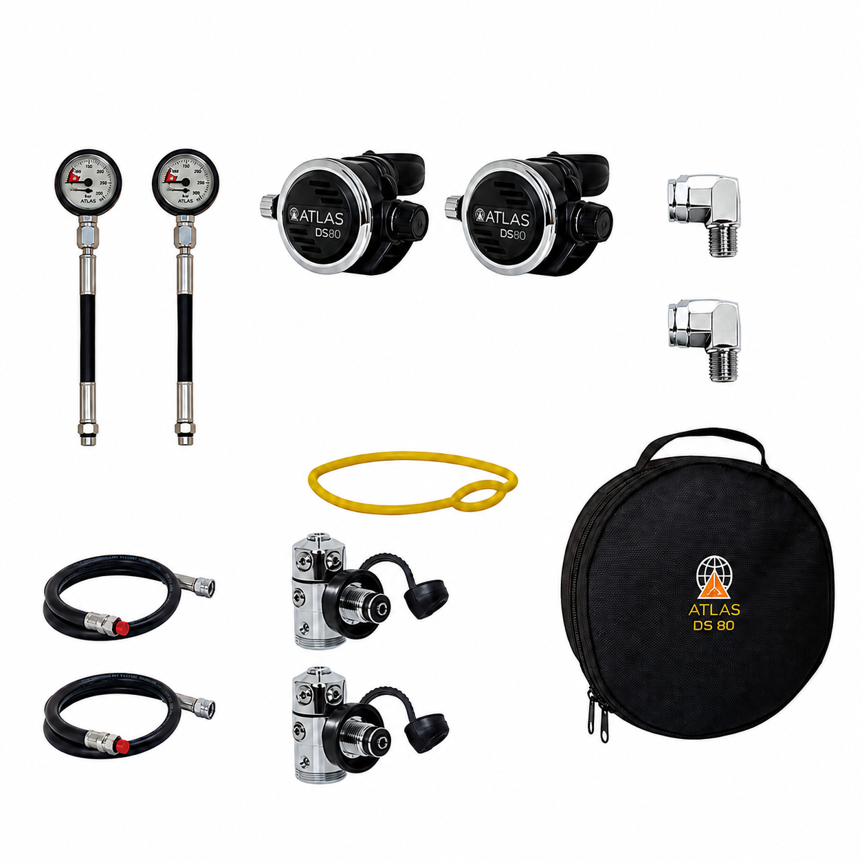 Kit Sidemount Atlas Diafragma Balanceado