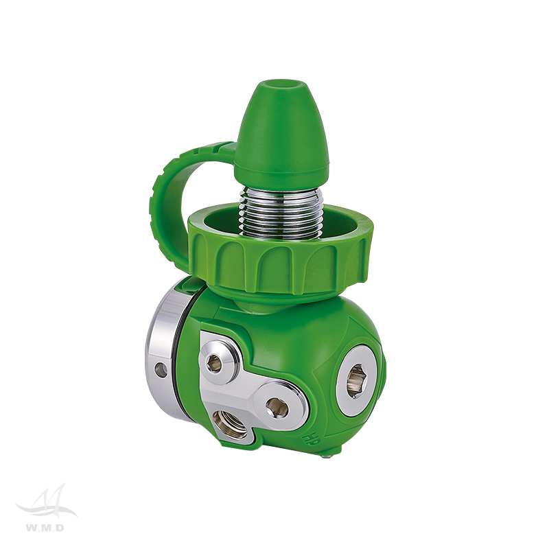 Regulador Atlas 1º Estágio Diafragma Balanceado DIN Oxigênio